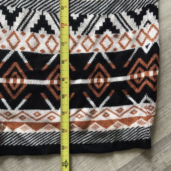 Joseph A. Dolman Sleeve Zipper Cardigan Sweater with Hood Sz Medium Fall - Picture 5 of 5